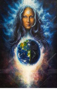 地球女神:守护生命的永恒之母
