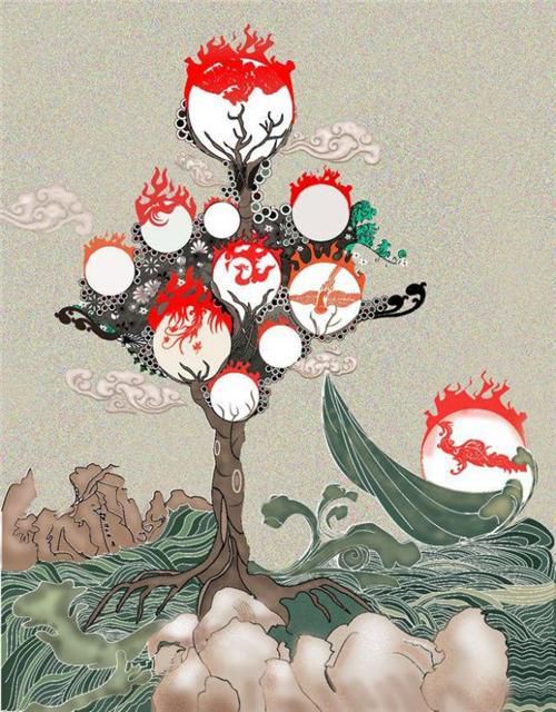 《扶桑神树:东方神话中的太阳栖息之地》